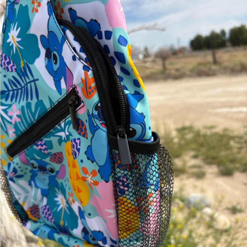 Sling bag stitch Disney crossbody backpack - Picture 2 of 6